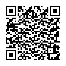 Codice QR per il numero di telefono +19192611834