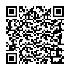 QR kód a telefonszámhoz +19192611838