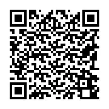 Código QR para número de telefone +19192640217