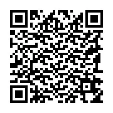 Código QR para número de telefone +19192654444