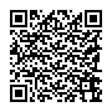 Código QR para número de telefone +19192664994