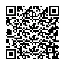電話番号のQRコード +19192666193