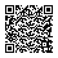 QR Code สำหรับหมายเลขโทรศัพท์ +19192667429