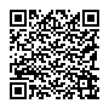 QR kód a telefonszámhoz +19192667640