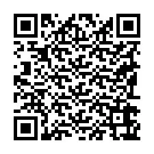 QR kód a telefonszámhoz +19192667866