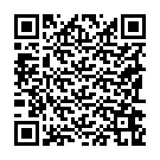 QR Code pour le numéro de téléphone +19192669176