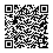 QR kód a telefonszámhoz +19192672113