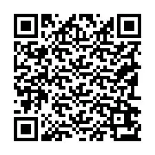 QR-code voor telefoonnummer +19192673259