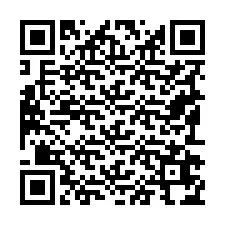Codice QR per il numero di telefono +19192674117