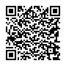 QR-koodi puhelinnumerolle +19192676203