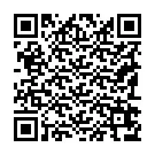 QR код за телефонен номер +19192676415