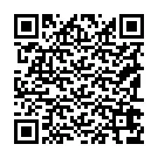 QR Code สำหรับหมายเลขโทรศัพท์ +19192676861