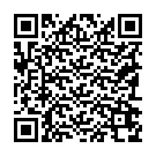 QR kód a telefonszámhoz +19192678249