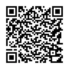 QR kód a telefonszámhoz +19192710215