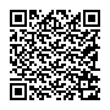 Codice QR per il numero di telefono +19192722599