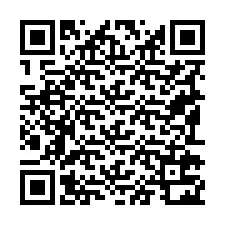 QR kód a telefonszámhoz +19192722863