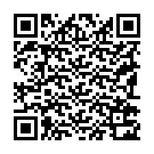 QR Code สำหรับหมายเลขโทรศัพท์ +19192722920