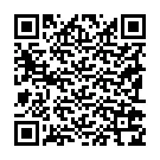 QR kód a telefonszámhoz +19192724892