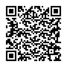 QR-Code für Telefonnummer +19192724922