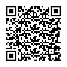 QR-code voor telefoonnummer +19192725854