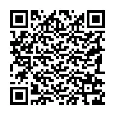 QR kód a telefonszámhoz +19192726504