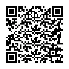 QR код за телефонен номер +19192726813