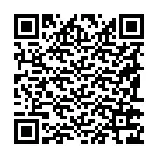 QR-Code für Telefonnummer +19192726872