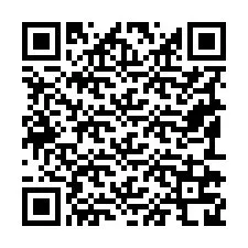 Código QR para número de teléfono +19192728007