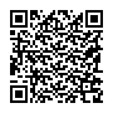 QR kód a telefonszámhoz +19192728153