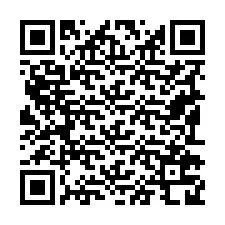 QR kód a telefonszámhoz +19192728967