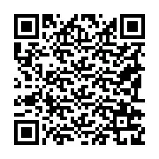 Código QR para número de teléfono +19192729533