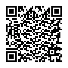 Código QR para número de telefone +19192729918