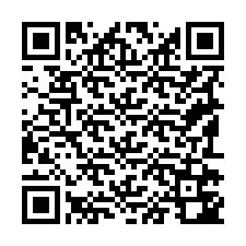 Código QR para número de teléfono +19192742051