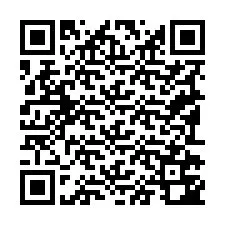 Código QR para número de teléfono +19192742169