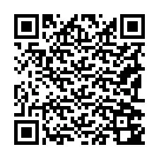 Codice QR per il numero di telefono +19192742335