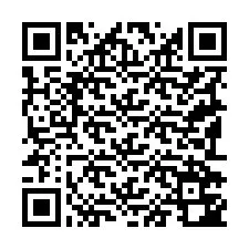 QR-код для номера телефона +19192742634