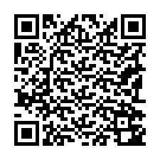 QR Code pour le numéro de téléphone +19192742635