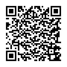 QR kód a telefonszámhoz +19192742828