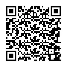 Kode QR untuk nomor Telepon +19192742997