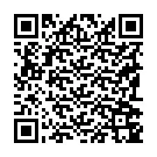 Código QR para número de telefone +19192745352