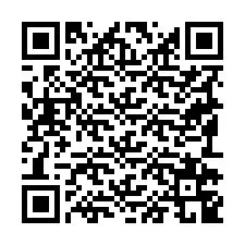 QR-kood telefoninumbri jaoks +19192749506