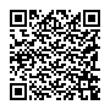 QR Code pour le numéro de téléphone +19192749574