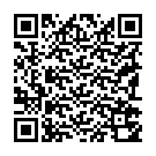 QR Code for Phone number +19192750920