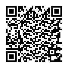 QR kód a telefonszámhoz +19192752148