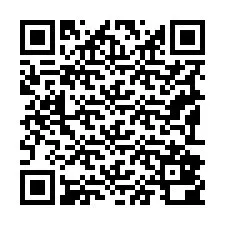 QR-koodi puhelinnumerolle +19192800925