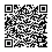 QR kód a telefonszámhoz +19192801446