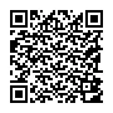 Código QR para número de telefone +19192802079