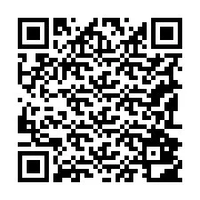 QR-Code für Telefonnummer +19192802775