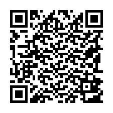 QR-code voor telefoonnummer +19192803033