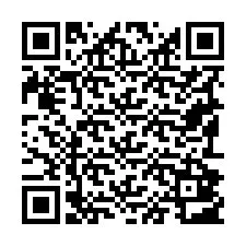 Código QR para número de telefone +19192803247